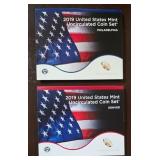2019 Uncirculated Coin Sets