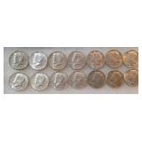 Clad US Half Dollars