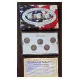 2001 Platinum State Quarters