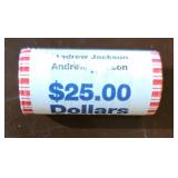 Uncirculated Andrew Jackson US Dollars
