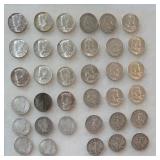 Pre 1965 US Half Dollars