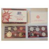 2000 S US Silver Proof Set