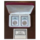 Graded 1922 S & 1923 S US Dollars
