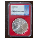 Graded 2020 Eagle S Dollar