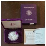 1986 American Eagle Silver Proof Dollar