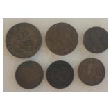 Pre 1916 Canadian 1 Cent Pieces