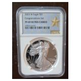 Graded 2023 W Eagle Dollar