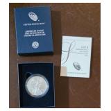 2019 American Eagle Uncirculated Silver Coin