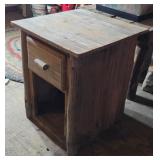 Wooden Side Stand