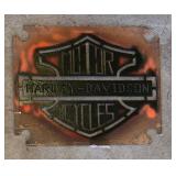 Harley Davidson Metal Decor