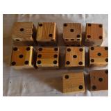 Large Wooden Dice