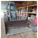 Case Model W11B Articulating Loader w/ Back Blade
