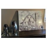 Mirrored Tray-Vases-Art