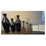 Decorative Vases-Pedestals- Frames