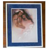 Signed Native American Print