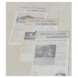 Vintage Snow Flakes from Snow Ridge Flyers