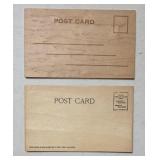 Wooden Post Cards