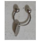 Sterling Cartier Keychain