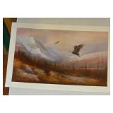 T. Sander "Glacial Valley" Print