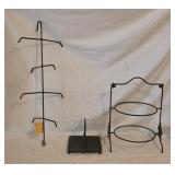 Metal Hangers and Pie Holder