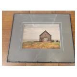 Signed Barn Scene Print