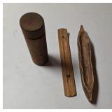 Tinder Starter and Incense Holder
