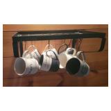 Coffee Mugs and Holder