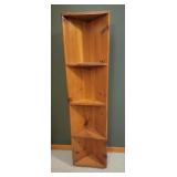 Wooden Corner Shelf