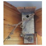 Wooden Birdhouse Decor