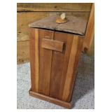 Wooden Trash Container