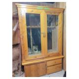 Wooden Gun Cabinet
