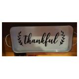 Thankful Serving Tray