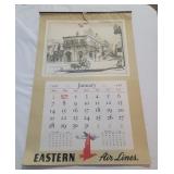 1945 Eastern Airlines Calendar