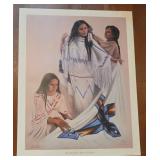 Native American Art Signed Prints
