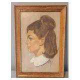 Vintage Charcoal Drawing