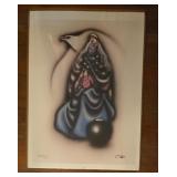 Rober Redbird Signed Print