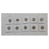 US Barber Dimes No. 2