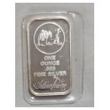One Ounce Silver Bar