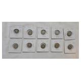 US Barber Dimes No. 1