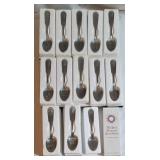 Bicentenial Pewter Spoon Collection