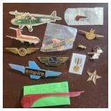 Vintage Airline Pins