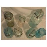 Vintage Glass Canning Jars