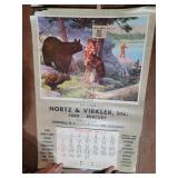 Vintage Nortz & Virkler Calendars