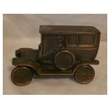 Vintage Metal Car Bank