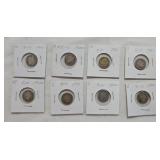 US Barber Dimes No. 12