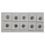 US Barber Dimes No. 8