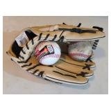 Baseball Glove and Balls