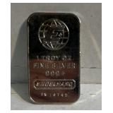 1 Troy Oz. Silver Bar