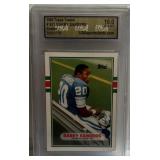 89 Topps Barry Sanders Rookie Grade 10