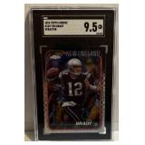 24 Tom Brady Xfractor Gr. 9.5 Topps Chrome